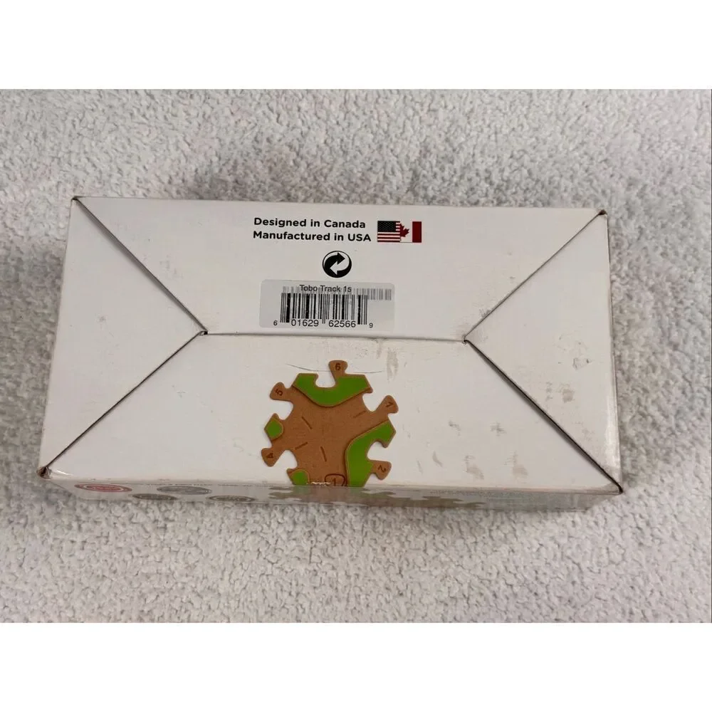 Tobo Track 15 Piece For Cars Trains Eco Friendly Toy New - Open Box